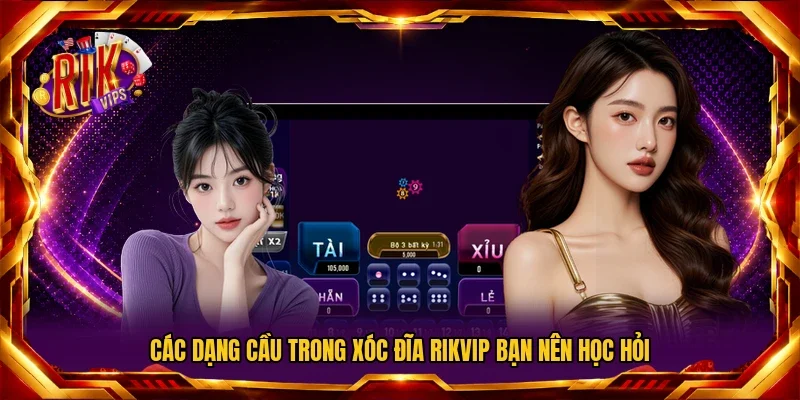 Các dạng cầu trong xóc đĩa RIKVIP bạn nên học hỏi