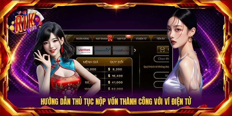 Hướng dẫn thủ tục nộp vốn thành công với ví điện tử