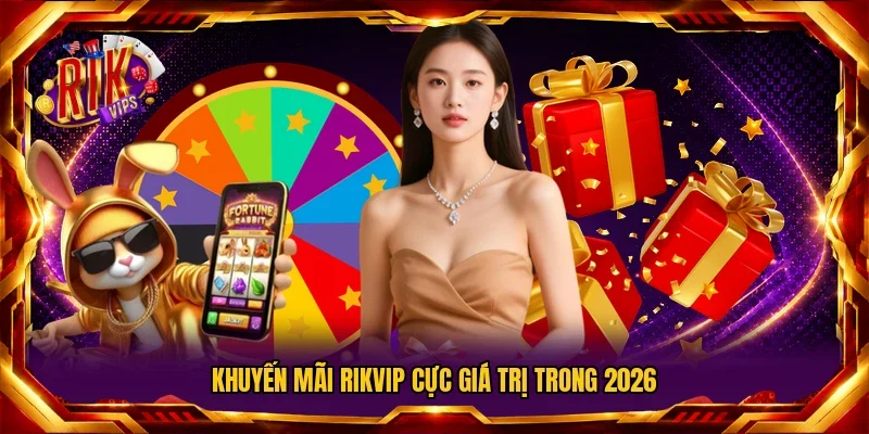 Khuyến mãi Rikvip cực giá trị trong 2026
